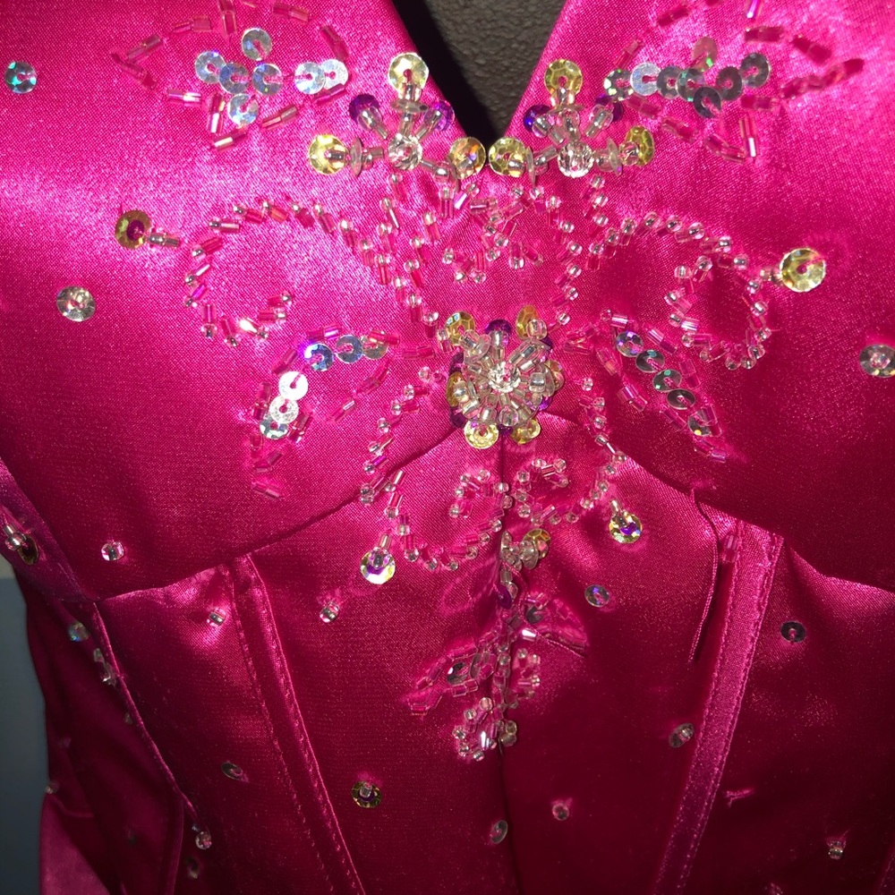 Pink Prom/Pageant Dress - Picture 2 of 8
